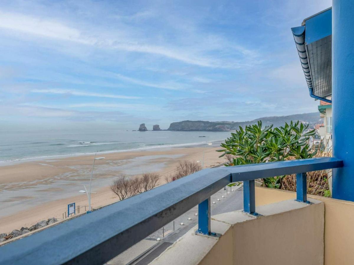 Appartement Rustique Face A La Mer A Hendaye Avec Balcon - Fr-1-2-294 Екстериор снимка