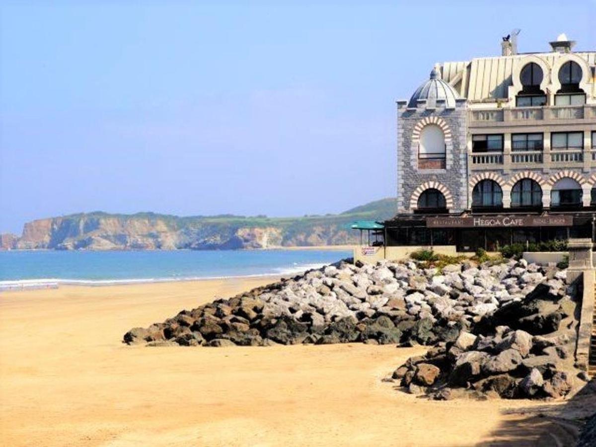 Appartement Rustique Face A La Mer A Hendaye Avec Balcon - Fr-1-2-294 Екстериор снимка